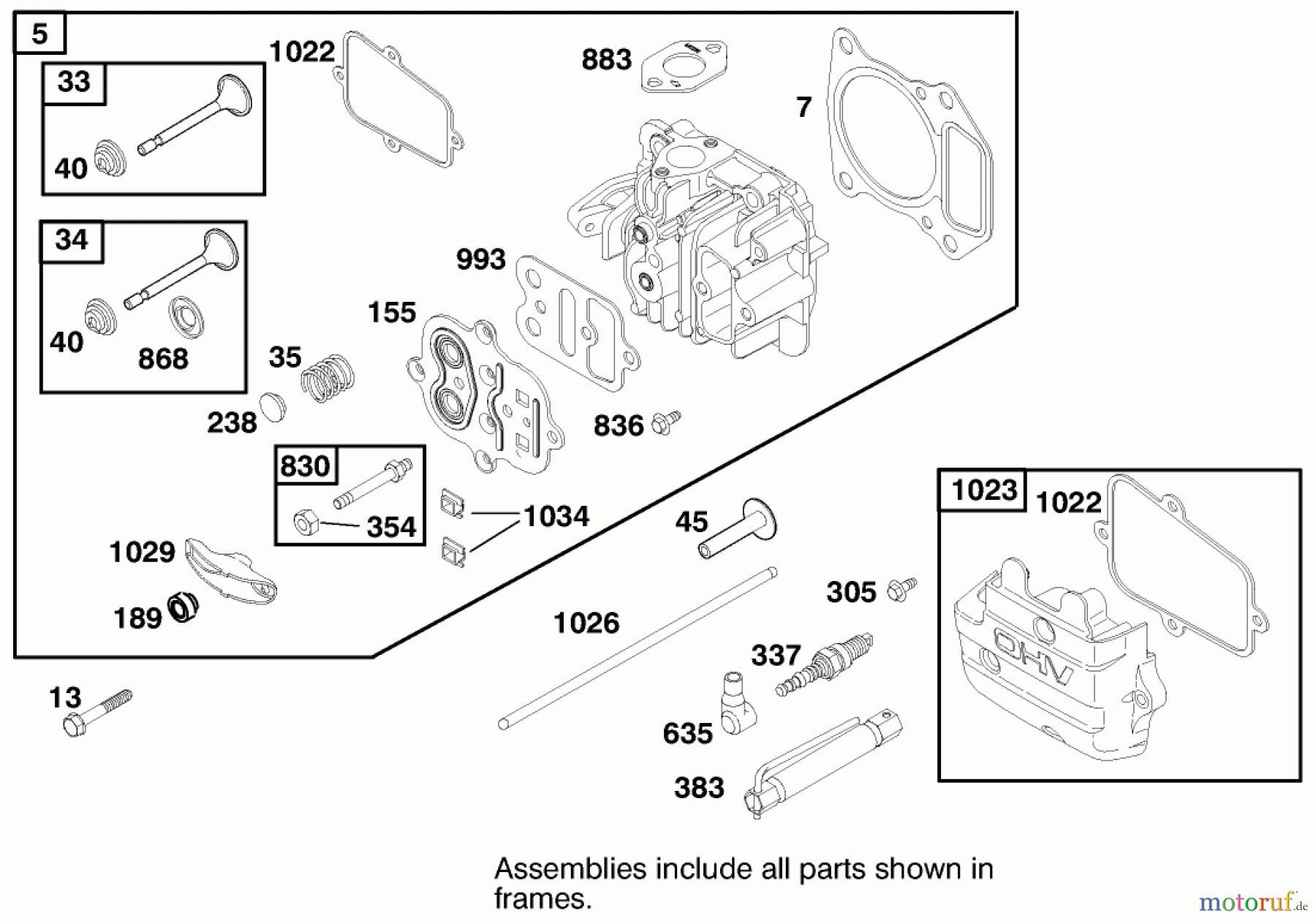Toro Neu Mowers, Walk-Behind Seite 2 22158 - Toro Recycler Rear Bagger Mower, 1999 (9900001-9999999) ENGINE GTS-200 #2
