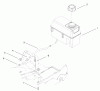 Toro 22160 - Recycler Mower, 1998 (8900001-8999999) Ersatzteile FUEL TANK ASSEMBLY