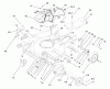 Toro 22160 - Recycler Mower, 1998 (8900001-8999999) Ersatzteile HOUSING ASSEMBLY