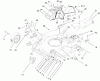 Toro 22161 - Recycler Mower, 2001 (210000001-210999999) Ersatzteile HOUSING ASSEMBLY