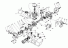 Toro 30935 - 20cc Hand Held Blower, 1992 (2000001-2999999) Ersatzteile ENGINE ASSEMBLY