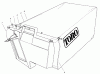 Toro 22162 - Recycler Mower, 2001 (210000001-210999999) Ersatzteile GRASS BAG ASSEMBLY NO. 99-2535