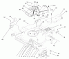 Toro 22162 - Recycler Mower, 2001 (210000001-210999999) Ersatzteile HOUSING ASSEMBLY