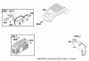 Toro 22162 - Recycler Mower, 2001 (210000001-210999999) Ersatzteile MUFFLER AND ENGINE SHROUD ASSEMBLY
