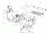 Toro 30940 - 40cc Back Pack Blower, 1984 (4000001-4999999) Ersatzteile BACK PACK AND BLOWER HOUSING ASSEMBLY