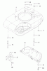 Toro 22170 - Recycler Mower, 2002 (220000001-220999999) Ersatzteile COVER/COOLING ASSEMBLY