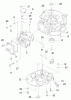 Toro 22171 - Recycler Mower, 2003 (230000001-230999999) Ersatzteile CYLINDER AND CRANKCASE ASSEMBLY