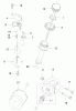 Toro 22171 - Recycler Mower, 2003 (230000001-230999999) Ersatzteile DIPSTICK AND OIL FILTER ASSEMBLY