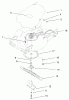 Toro 22171 - Recycler Mower, 2003 (230000001-230999999) Ersatzteile ENGINE AND BLADE ASSEMBLY