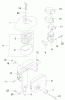 Toro 22172 - Recycler Mower, 2003 (230000001-230999999) Ersatzteile AIR FILTER AND MUFFLER ASSEMBLY