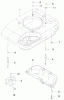 Toro 22172 - Recycler Mower, 2003 (230000001-230999999) Ersatzteile COVER AND COOLING ASSEMBLY