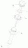 Toro 22172 - Recycler Mower, 2003 (230000001-230999999) Ersatzteile DIPSTICK ASSEMBLY