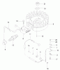 Toro 22172 - Recycler Mower, 2003 (230000001-230999999) Ersatzteile FLYWHEEL AND IGNITION ASSEMBLY