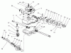 Toro 22172 - Recycler Mower, 2003 (230000001-230999999) Ersatzteile GEAR CASE ASSEMBLY NO. 74-1861