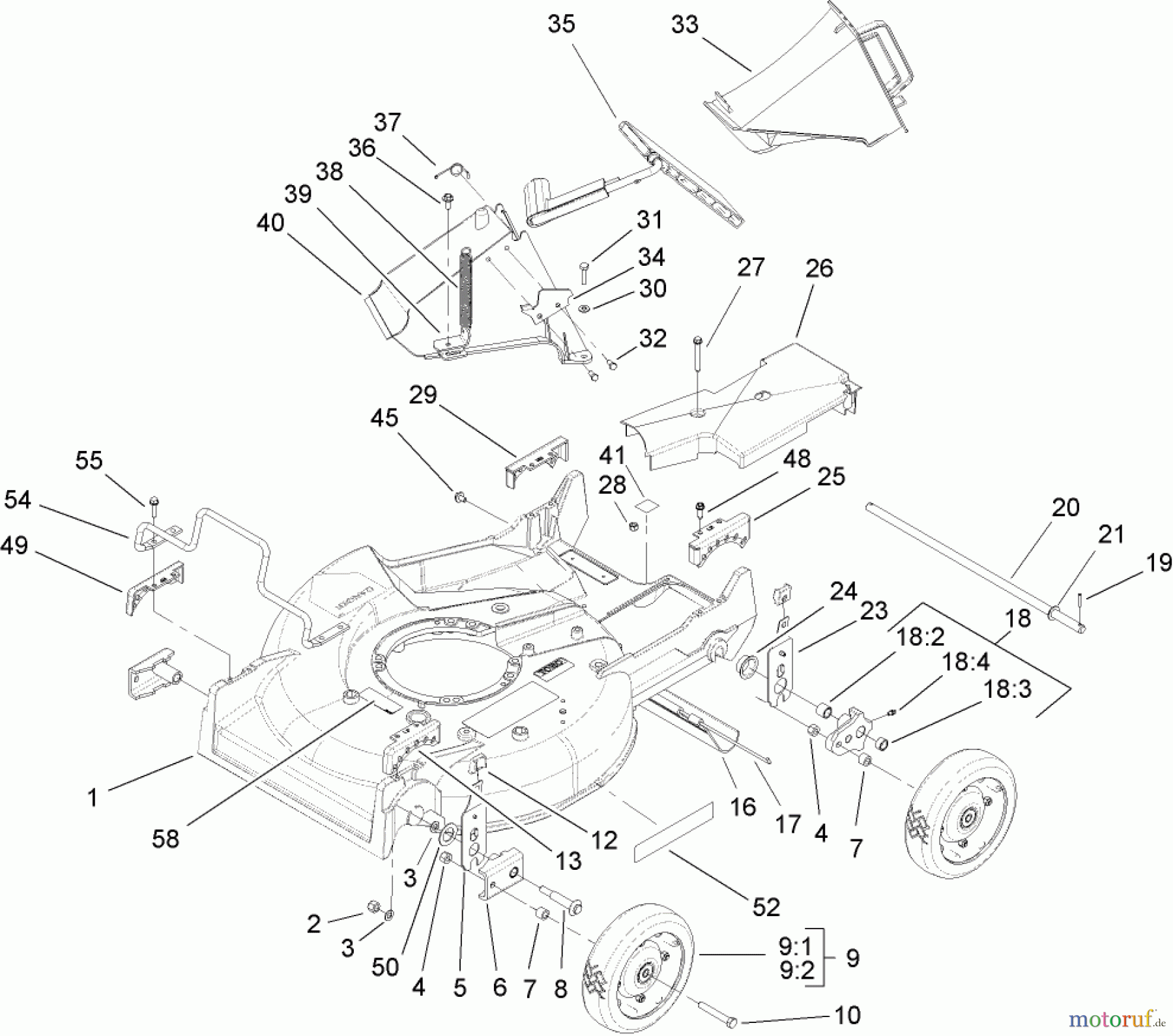  Toro Neu Mowers, Walk-Behind Seite 2 22175 - Toro 21