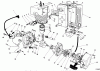 Toro 30941 - 41cc Back Pack Blower, 1992 (2000001-2999999) Ersatzteile ENGINE & MUFFLER ASSEMBLY