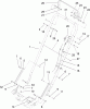 Toro 22175 - 21" Heavy-Duty Recycler/Rear Bagger Lawnmower, 2005 (250000001-250999999) Ersatzteile HANDLE ASSEMBLY
