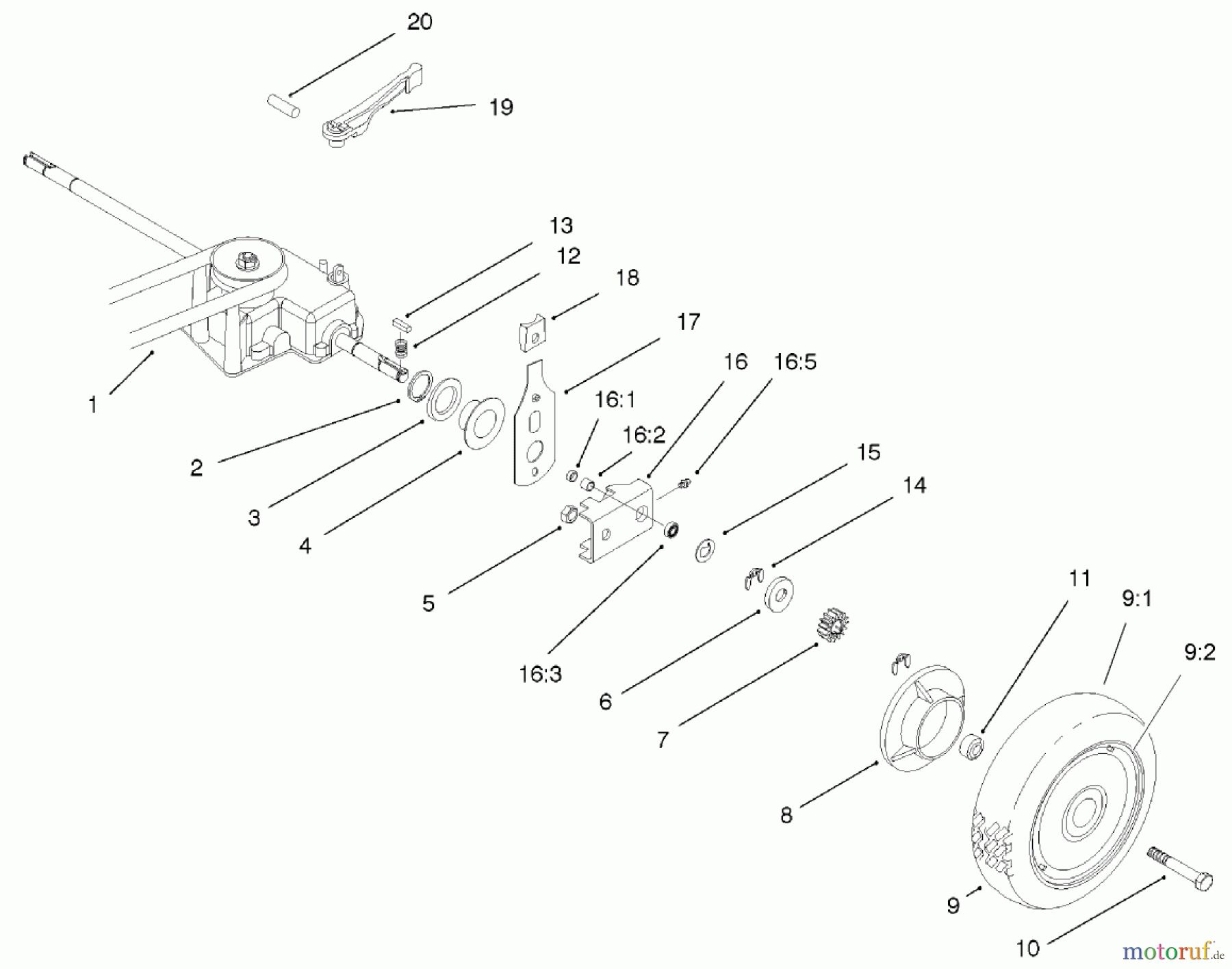  Toro Neu Mowers, Walk-Behind Seite 2 22176 - Toro 21
