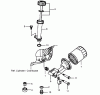 Toro 22176 - 21" Heavy-Duty Recycler/Rear Bagger Lawnmower, 2005 (250000001-250999999) Ersatzteile LUBRICATION EQUIPMENT ASSEMBLY