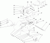 Toro 22187 - 21" Heavy-Duty Recycler/Rear Bagger Lawn Mower, 2007 (270000001-270999999) Ersatzteile HOUSING ASSEMBLY