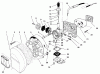 Toro 30941 - 41cc Back Pack Blower, 1998 (89000001-89999999) Ersatzteile CARBURETOR & AIR CLEANER ASSEMBLY