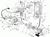 Toro 30941 - 41cc Back Pack Blower, 1998 (89000001-89999999) Ersatzteile ENGINE & MUFFLER ASSEMBLY