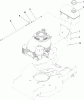Toro 22188 - 21" Heavy-Duty Recycler/Rear Bagger Lawn Mower, 2010 (310000001-310999999) Ersatzteile FUEL TANK ASSEMBLY