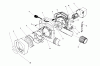 Toro 51545 (550 TBX) - 550 TBX Rake-O-Vac, 1987 (7000001-7999999) Ersatzteile BLOWER ASSEMBLY