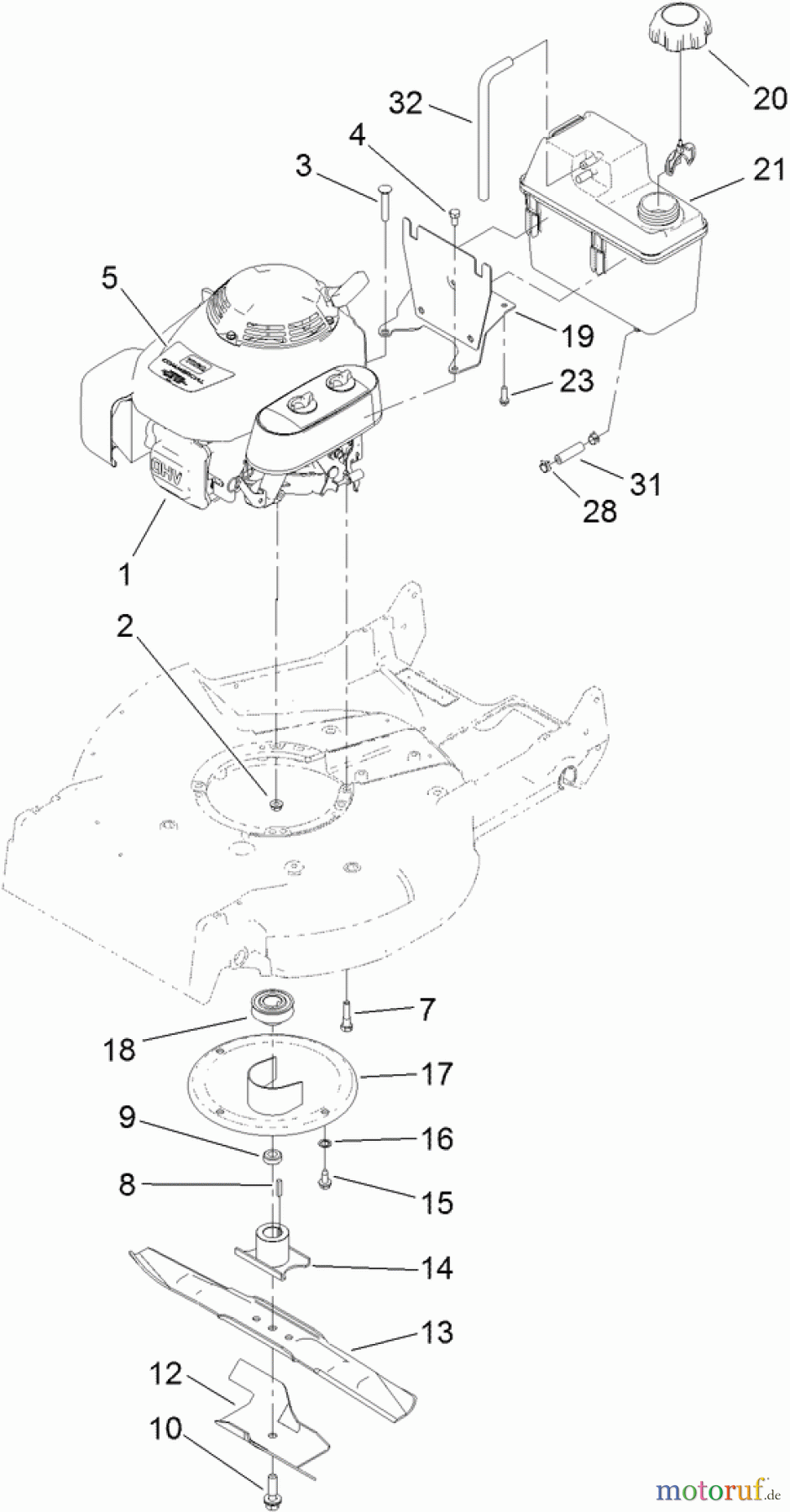  Toro Neu Mowers, Walk-Behind Seite 2 22195 - Toro 21