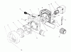 Toro 51535 (450 TX) - 450 TX Air Rake, 1990 (0000001-0999999) Ersatzteile BLOWER ASSEMBLY