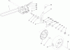 Toro 22197 - 21" Heavy-Duty Recycler/Rear Bagger Lawn Mower, 2011 (311000001-311999999) Ersatzteile GEAR CASE AND AXLE ASSEMBLY