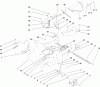 Toro 22197 - 21" Heavy-Duty Recycler/Rear Bagger Lawn Mower, 2011 (311000001-311999999) Ersatzteile HOUSING ASSEMBLY