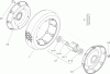 Toro 22197 - 21" Heavy-Duty Recycler/Rear Bagger Lawn Mower, 2011 (311000001-311999999) Ersatzteile REAR WHEEL ASSEMBLY NO. 100-2860