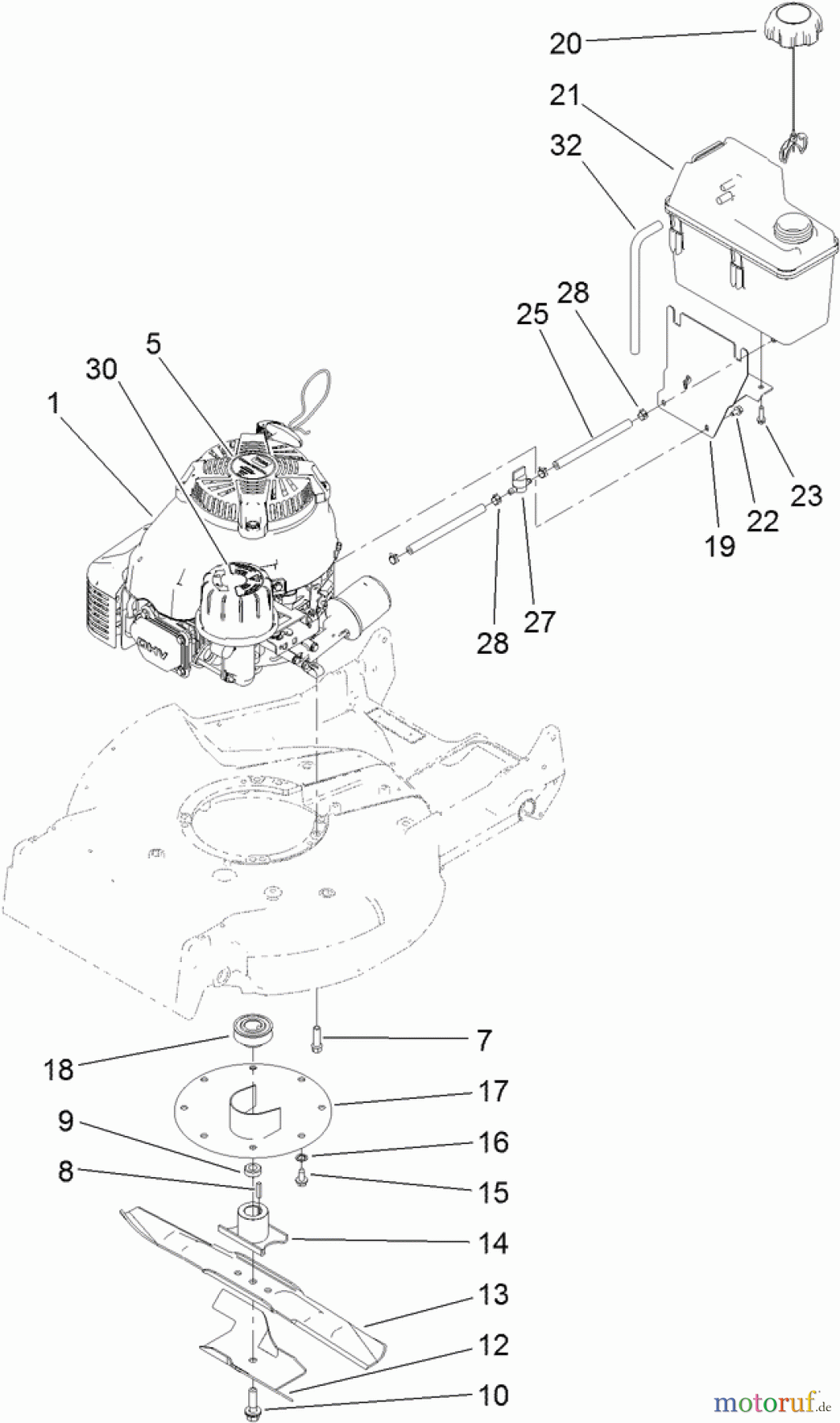  Toro Neu Mowers, Walk-Behind Seite 2 22197 - Toro 21