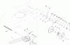 Toro 22197 - 21" Heavy-Duty Recycler/Rear Bagger Lawn Mower, 2012 (SN 312000001-312999999) Ersatzteile REAR DRIVE AND WHEEL ASSEMBLY