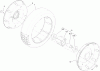 Toro 22197 - 21" Heavy-Duty Recycler/Rear Bagger Lawn Mower, 2012 (SN 312000001-312999999) Ersatzteile WHEEL AND TIRE ASSEMBLY NO. 121-1379