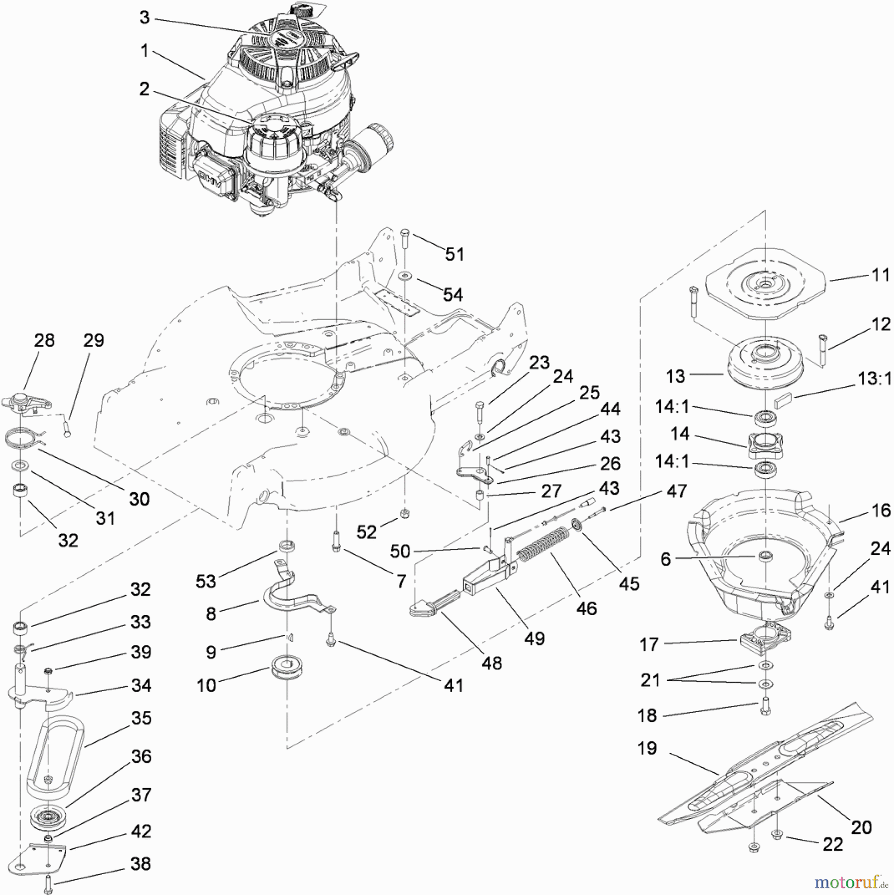 Toro Neu Mowers, Walk-Behind Seite 2 22198 - Toro 21