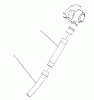 Toro 51537 (600) - 600 TX Air Rake, 1992 (2000001-2999999) Ersatzteile TUBE ASSEMBLY