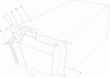 Toro 22198 - 21" Heavy-Duty Recycler/Rear Bagger Lawn Mower, 2012 (SN 312000001-312999999) Ersatzteile GRASS BAG ASSEMBLY NO. 121-1391