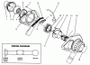 Toro 51537 (600) - 600 Air Rake, 1995 (59000001-59999999) Ersatzteile BLOWER ASSEMBLY