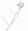 Toro 51537 (600) - 600 Air Rake, 1995 (59000001-59999999) Ersatzteile TUBE ASSEMBLY