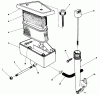 Toro 22525 - Lawnmower, 1988 (8000001-8999999) Ersatzteile ENGINE ASSEMBLY MODEL NO. VMH-7 #3
