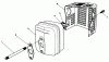 Toro 22525 - Lawnmower, 1988 (8000001-8999999) Ersatzteile ENGINE ASSEMBLY MODEL NO. VMH-7 #7