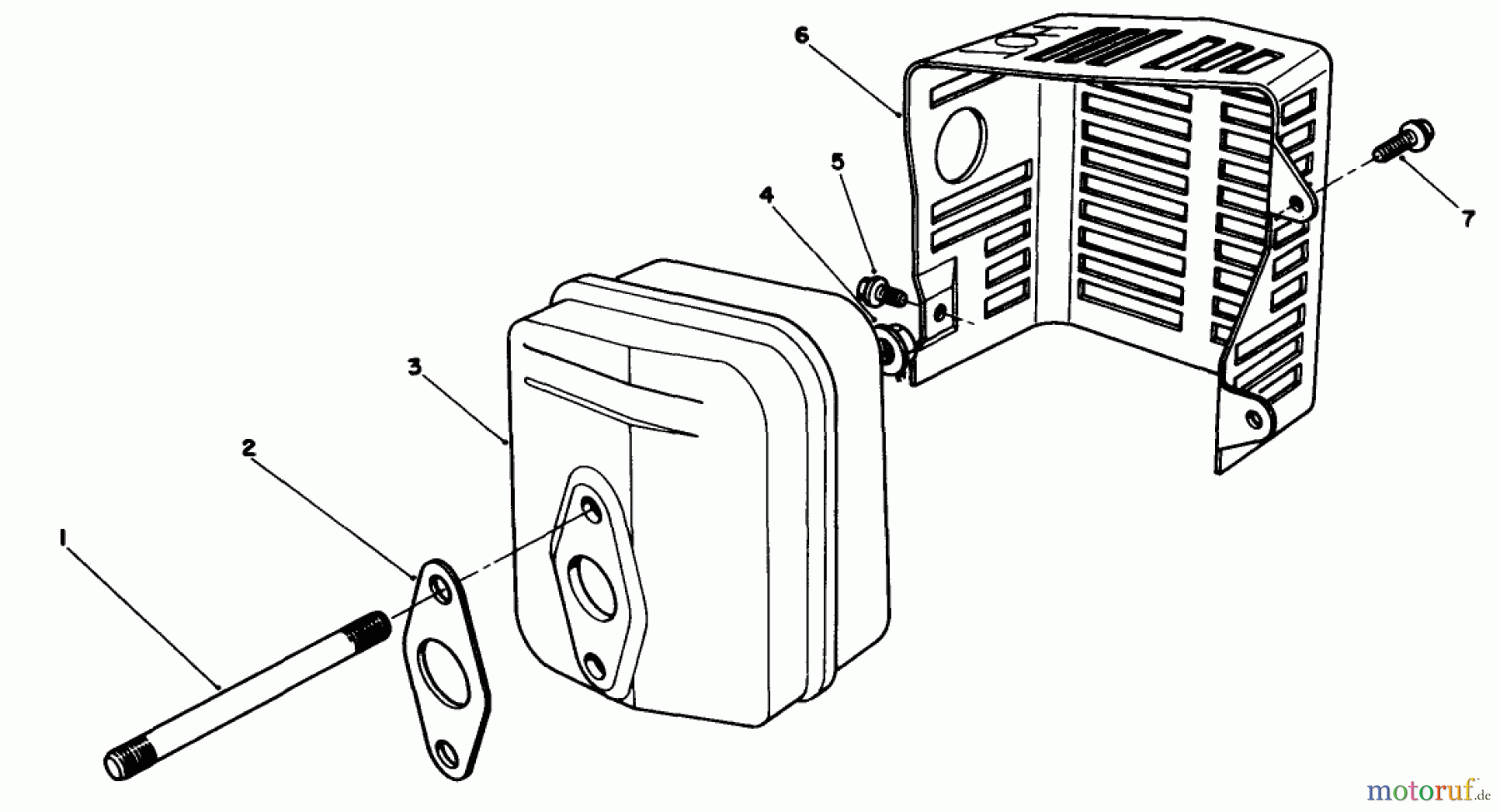 Toro Neu Mowers, Walk-Behind Seite 2 22621 - Toro Lawnmower, 1989 (9000001-9999999) ENGINE ASSEMBLY MODEL NO. VMH-7 #7