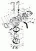 Toro 22622 - Lawnmower, 1992 (2000001-2999999) Ersatzteile CARBURETOR ASSEMBLY (ENGINE MODEL NO. VML0-4)