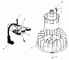 Toro 22622 - Lawnmower, 1992 (2000001-2999999) Ersatzteile MAGNETO & FLYWHEEL ASSEMBLY (ENGINE MODEL NO. VML0-4)