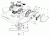 Toro 22700C - Lawnmower, 1988 (8000001-8999999) Ersatzteile ENGINE ASSEMBLY