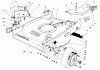 Toro 22700C - Lawnmower, 1988 (8000001-8999999) Ersatzteile HOUSING ASSEMBLY (MODEL 22680C)