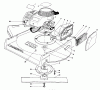 Toro 22700 - Lawnmower, 1992 (2000001-2999999) Ersatzteile ENGINE ASSEMBLY