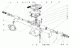 Toro 23000 - 21" Whirlwind Hevi-Duty Lawnmower, 1970 (0000001-0999999) Ersatzteile GEAR BOX ASSEMBLY